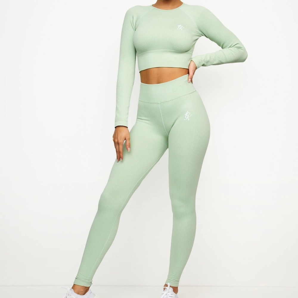 Gym King Formation Ribbed Leggings